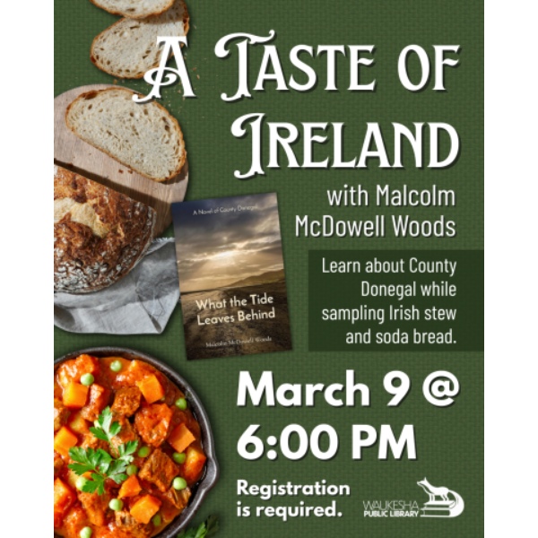A Taste of Ireland with Malcolm McDowell Woods