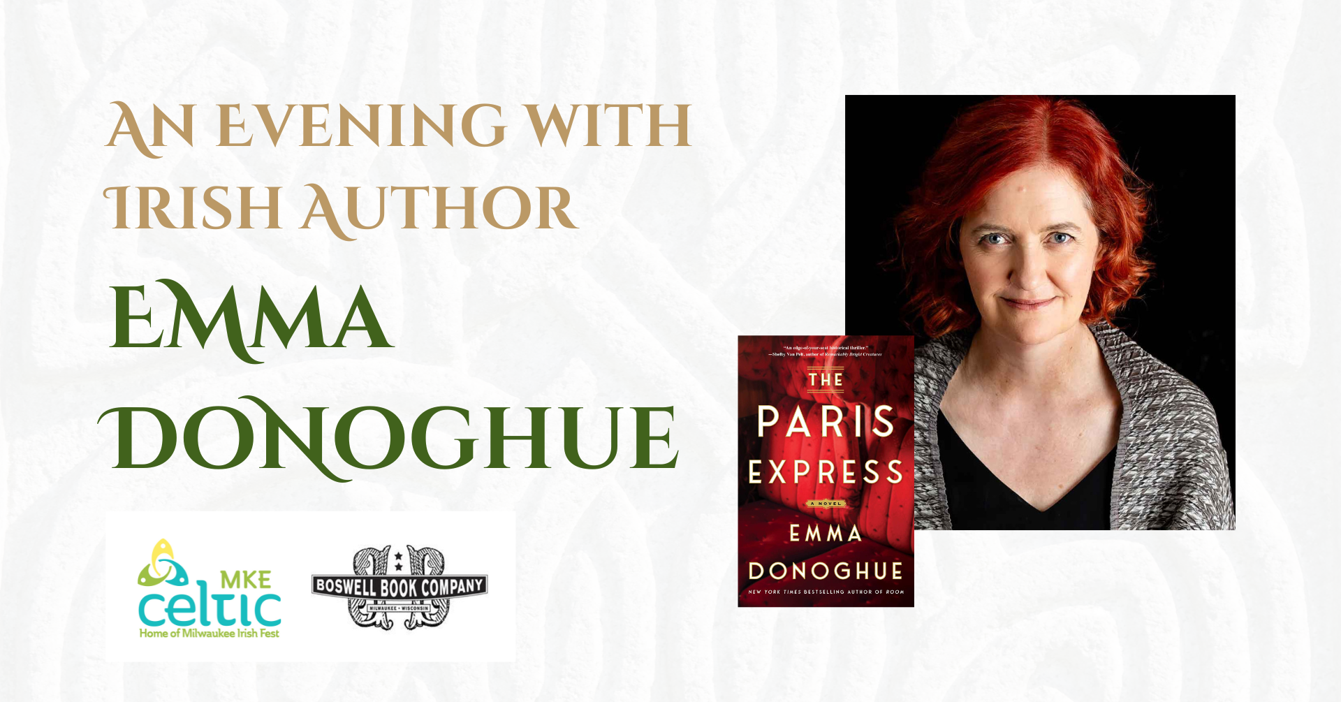 Emma Donoghue at CelticMKE